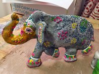 StencilGirl Plaster Sculpture